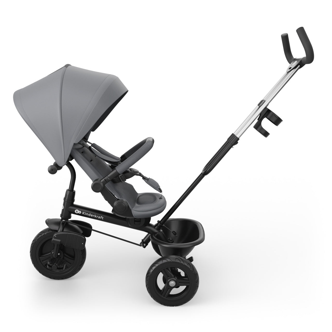 KINDERKRAFT TRICIKL ASTON 2 PLUS GREY