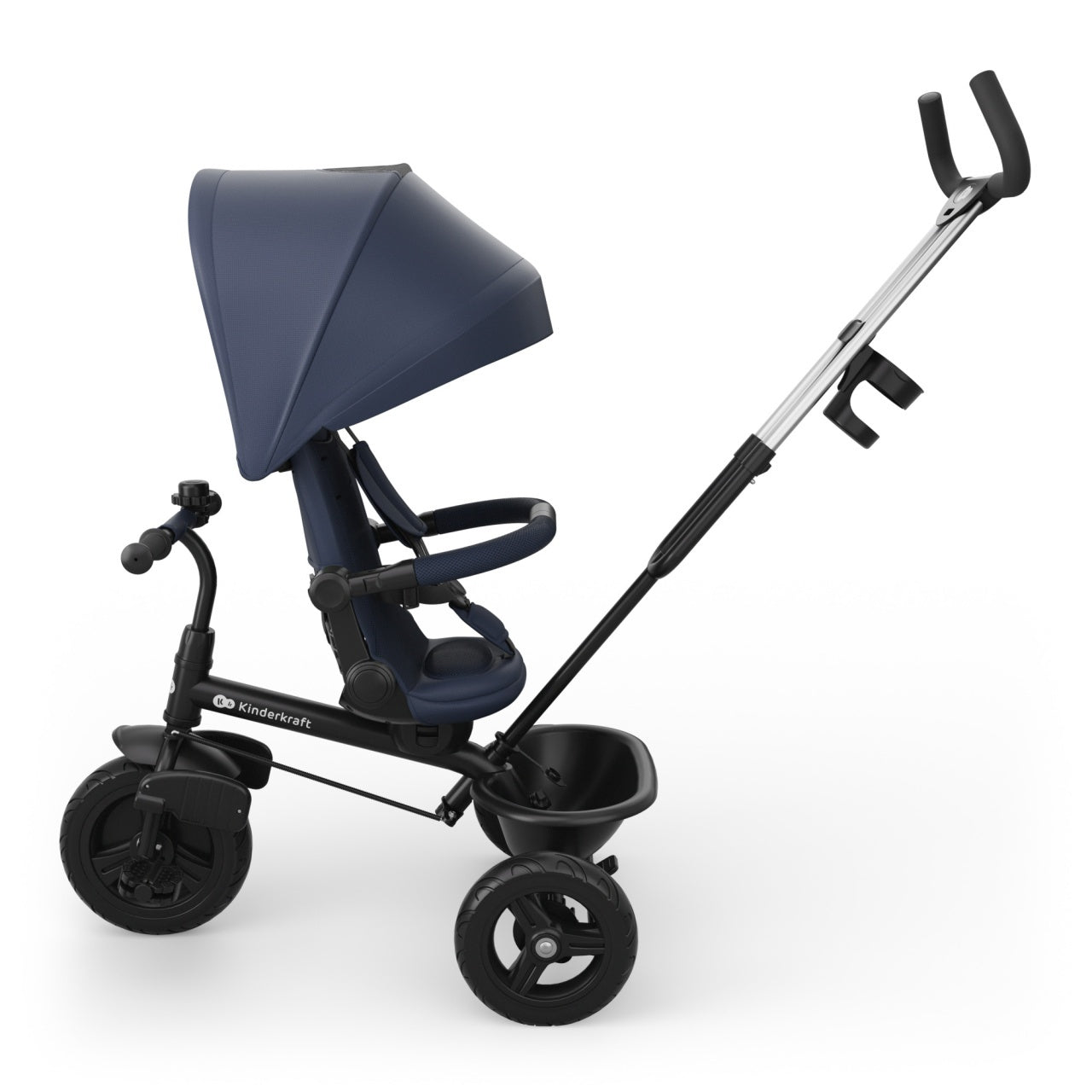 KINDERKRAFT TRICIKL ASTON 2 PLUS NAVY BLUE