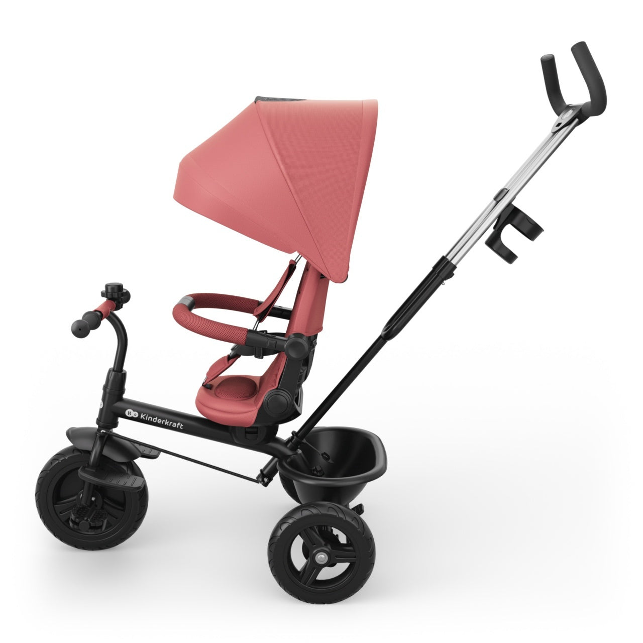 KINDERKRAFT TRICIKL ASTON 2 PLUS PINK