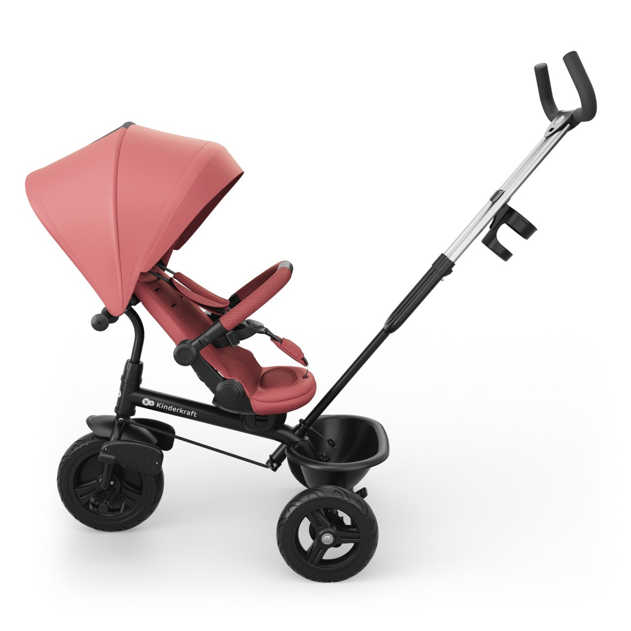 KINDERKRAFT TRICIKL ASTON 2 PLUS PINK
