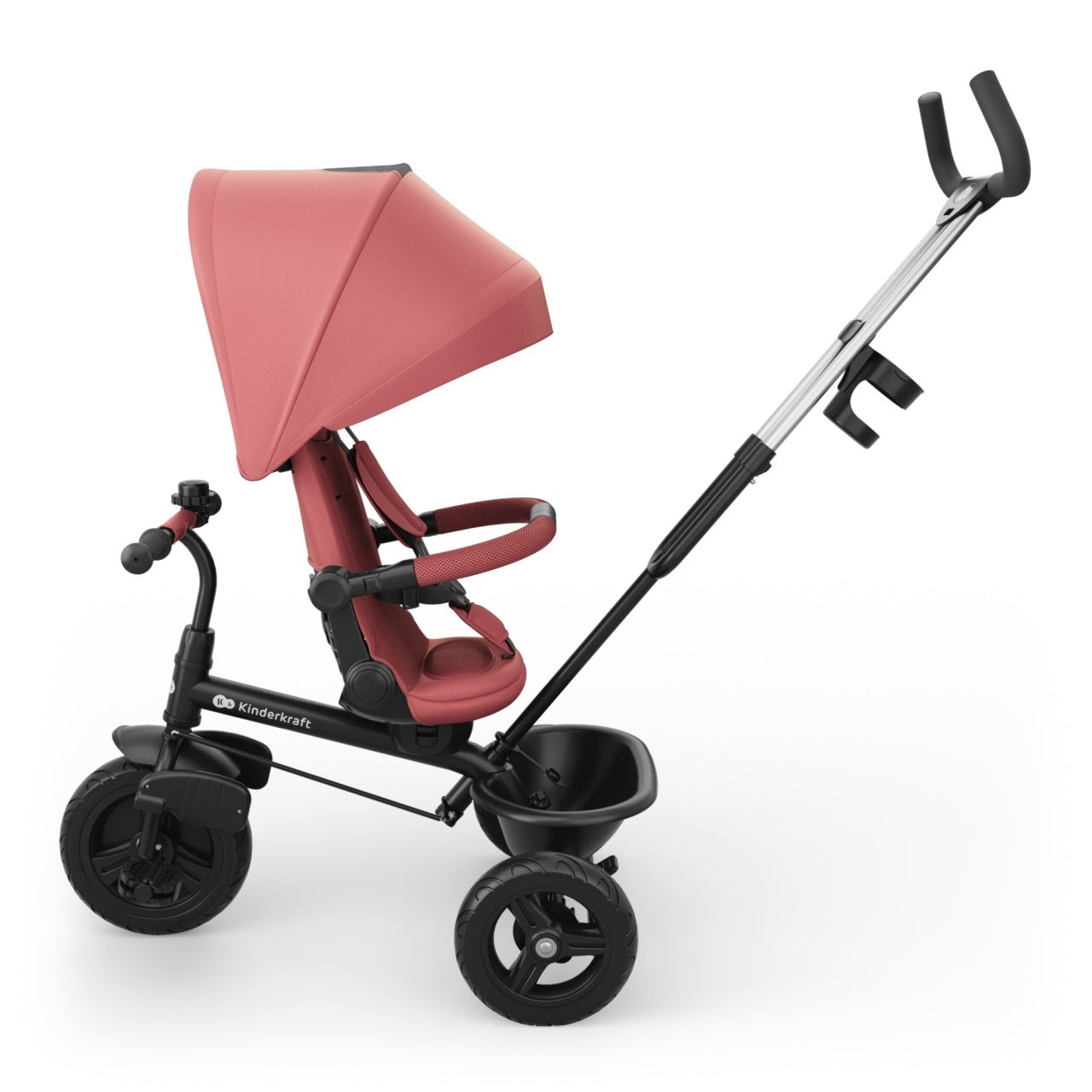 KINDERKRAFT TRICIKL ASTON 2 PLUS PINK