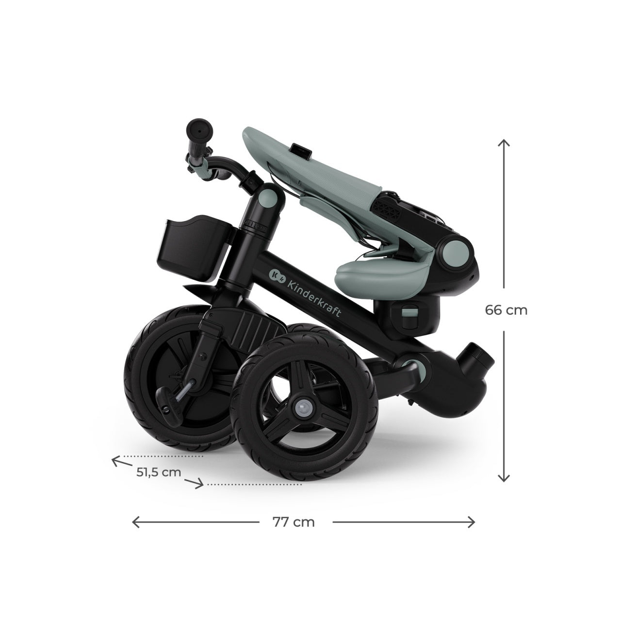 KINDERKRAFT TRICIKL AVEO 2 PLUS GREEN