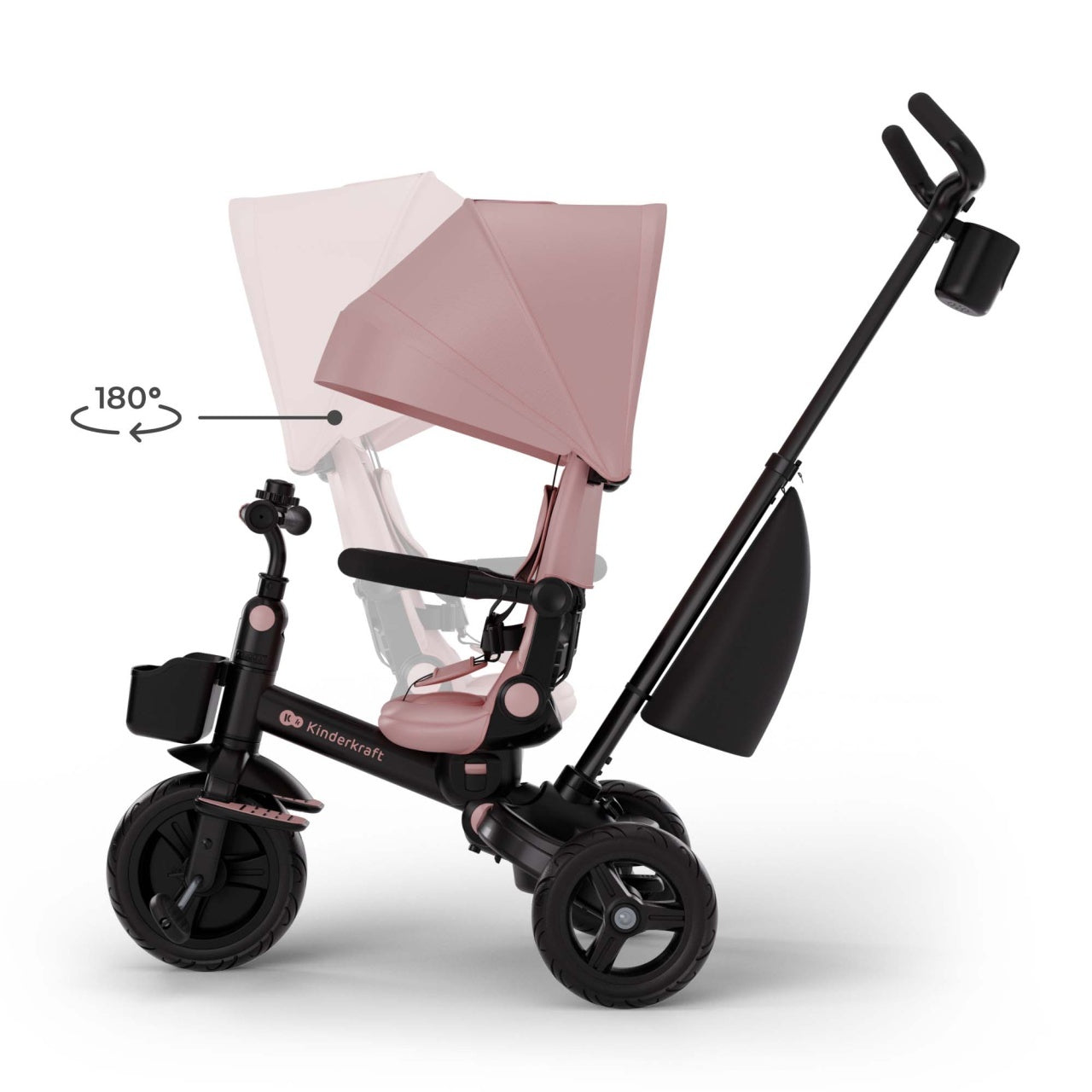 KINDERKRAFT TRICIKL AVEO 2 PLUS PINK