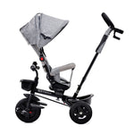 KINDERKRAFT TRICIKL AVEO 2U1 LIGHT GREY