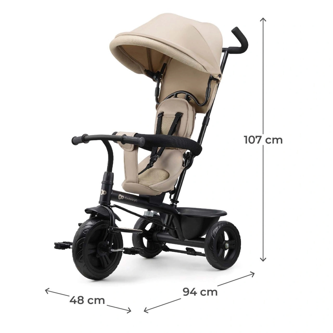 KINDERKRAFT TRICIKL FREEWAY 2 BEIGE