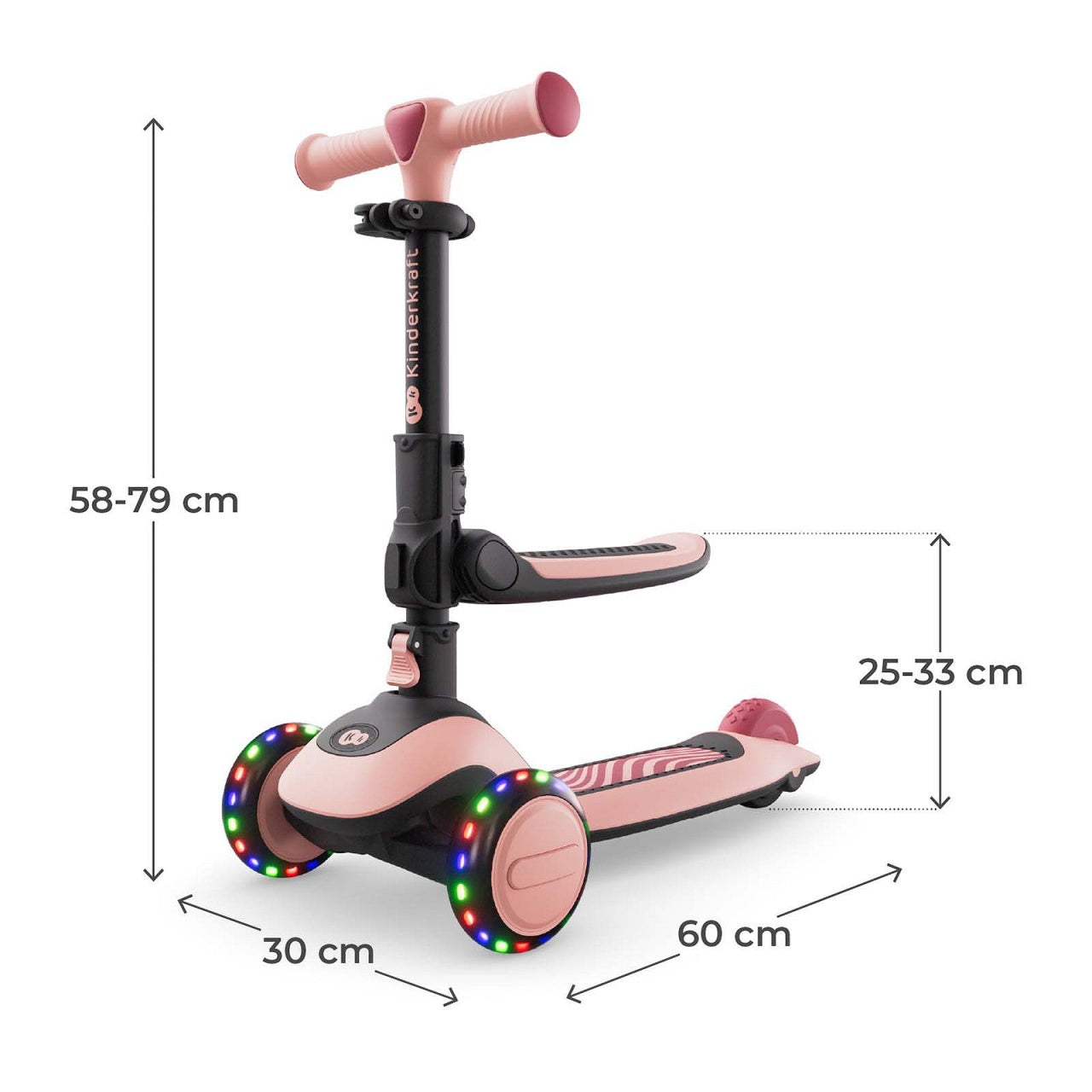 KINDERKRAFT TROTINET HALLEY 2 PINK