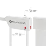 KINDERKRAFT ZAŠTITNA OGRADICA SAFE SNAP WHITE