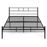 Krevet sa metalnim ramom 140x200 cm sa podnicom Black Frame ModernHome
