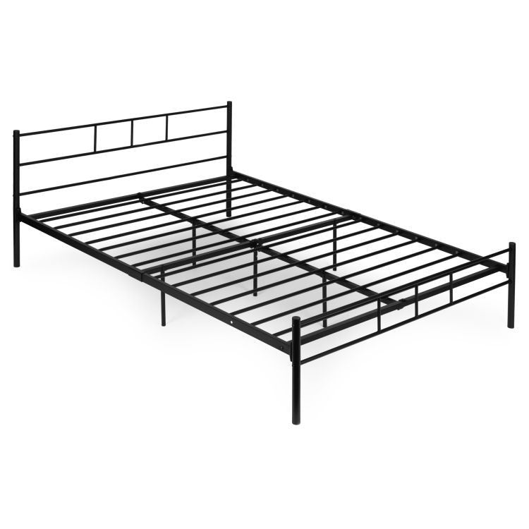 Krevet sa metalnim ramom 140x200 cm sa podnicom Black Frame ModernHome