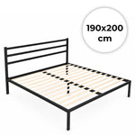 Krevet sa metalnim ramom 190 × 200 cm