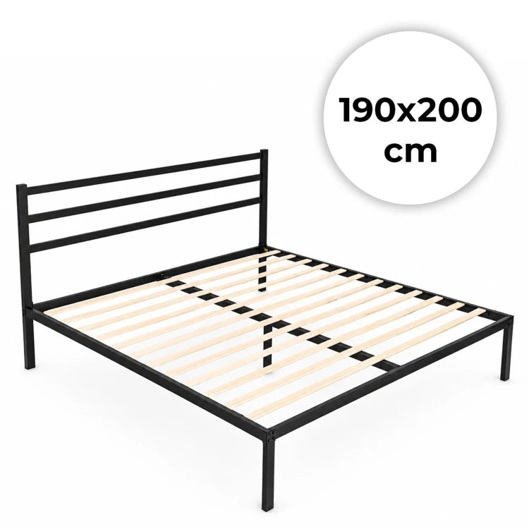Krevet sa metalnim ramom 190 × 200 cm