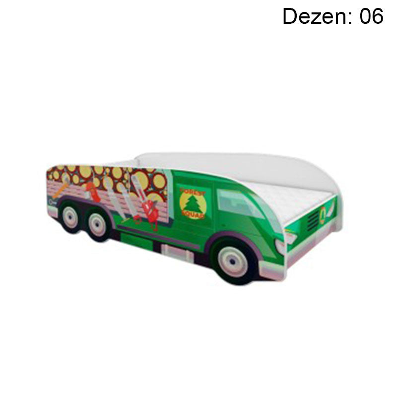 KREVET ZA DECU ACMA KAMION 140X70 06
