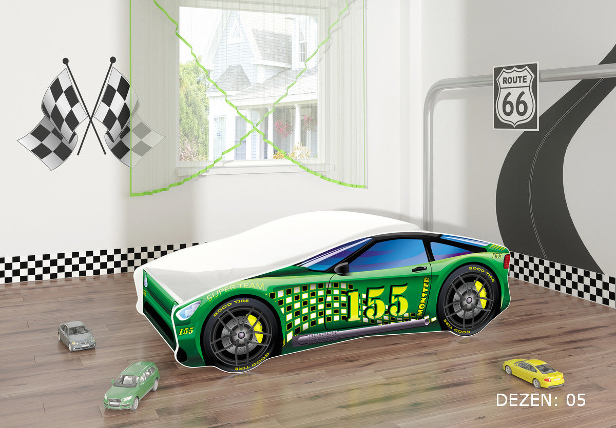 KREVET ZA DECU AUTOMOBIL 140X70 CM 05