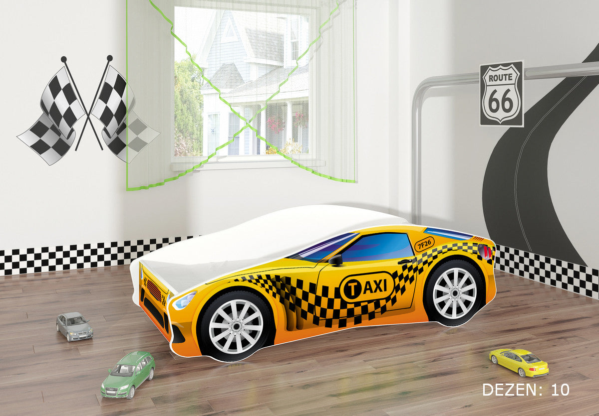 KREVET ZA DECU AUTOMOBIL 160X80 CM 10