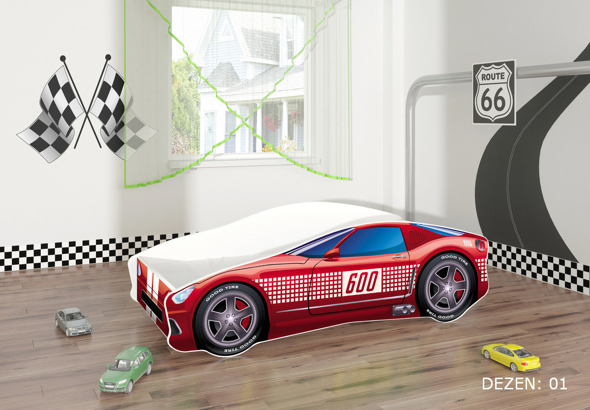 KREVET ZA DECU AUTOMOBIL 180X80 CM