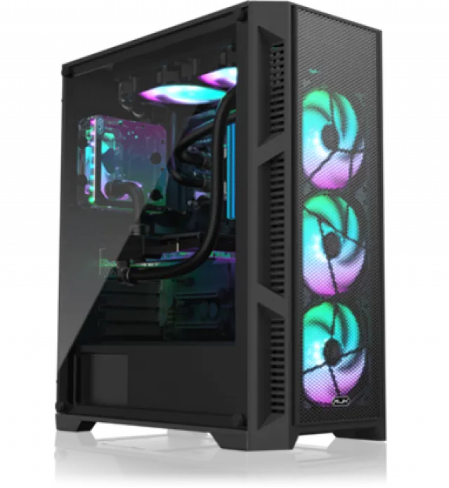 Kucište RAIJINTEK ARCADIA III TG Midi Tower/ATX,M-ATX,Mini-ITX/bez napajanja/kal