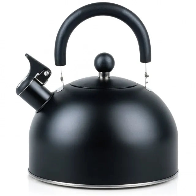 Vilde 199014 - Čajnik sa zviždukom 3L -  korisna zapremina 2.4L, Crni