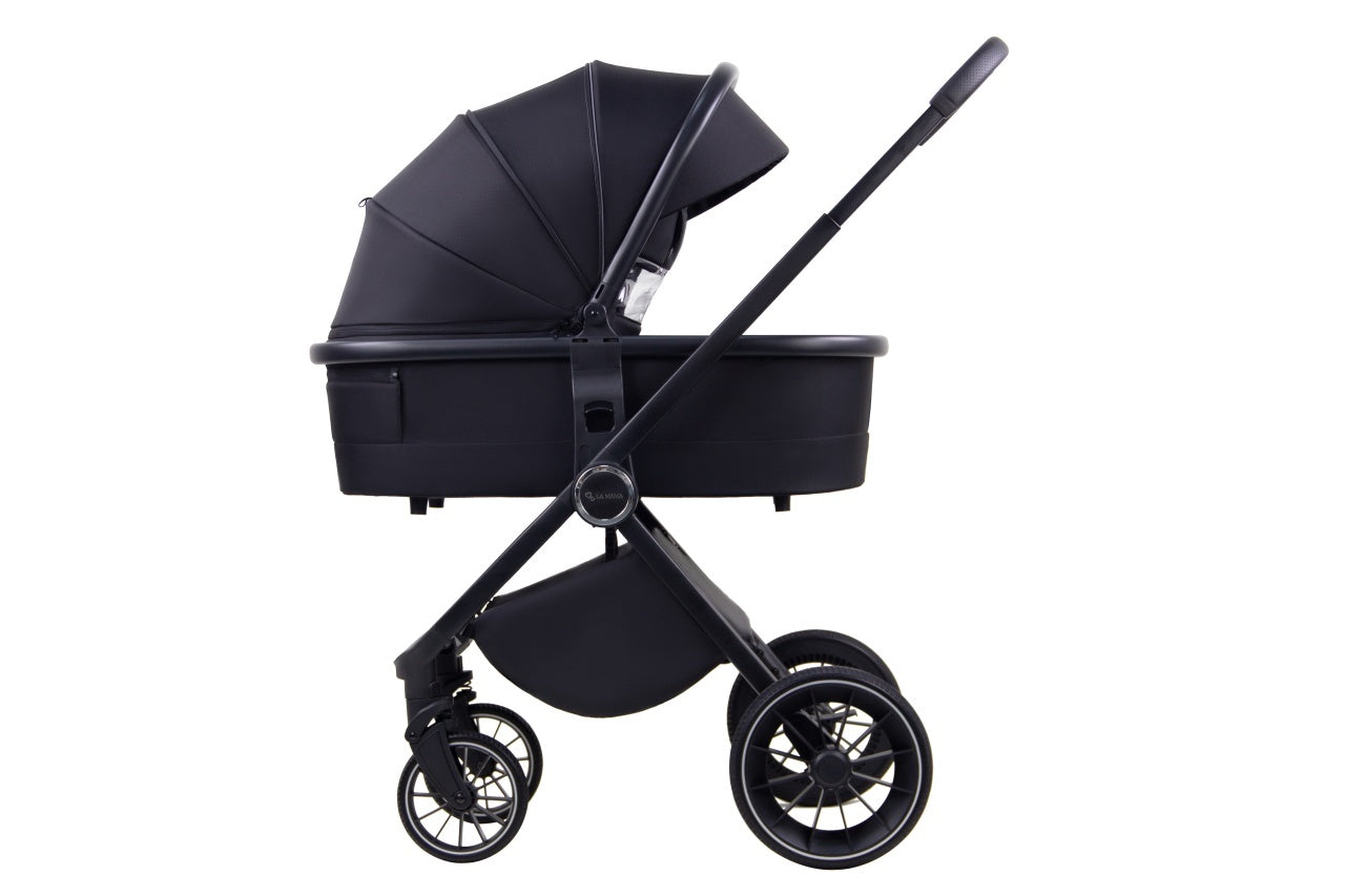 LA MAMA ALVI kolica za bebe 3u1 - black