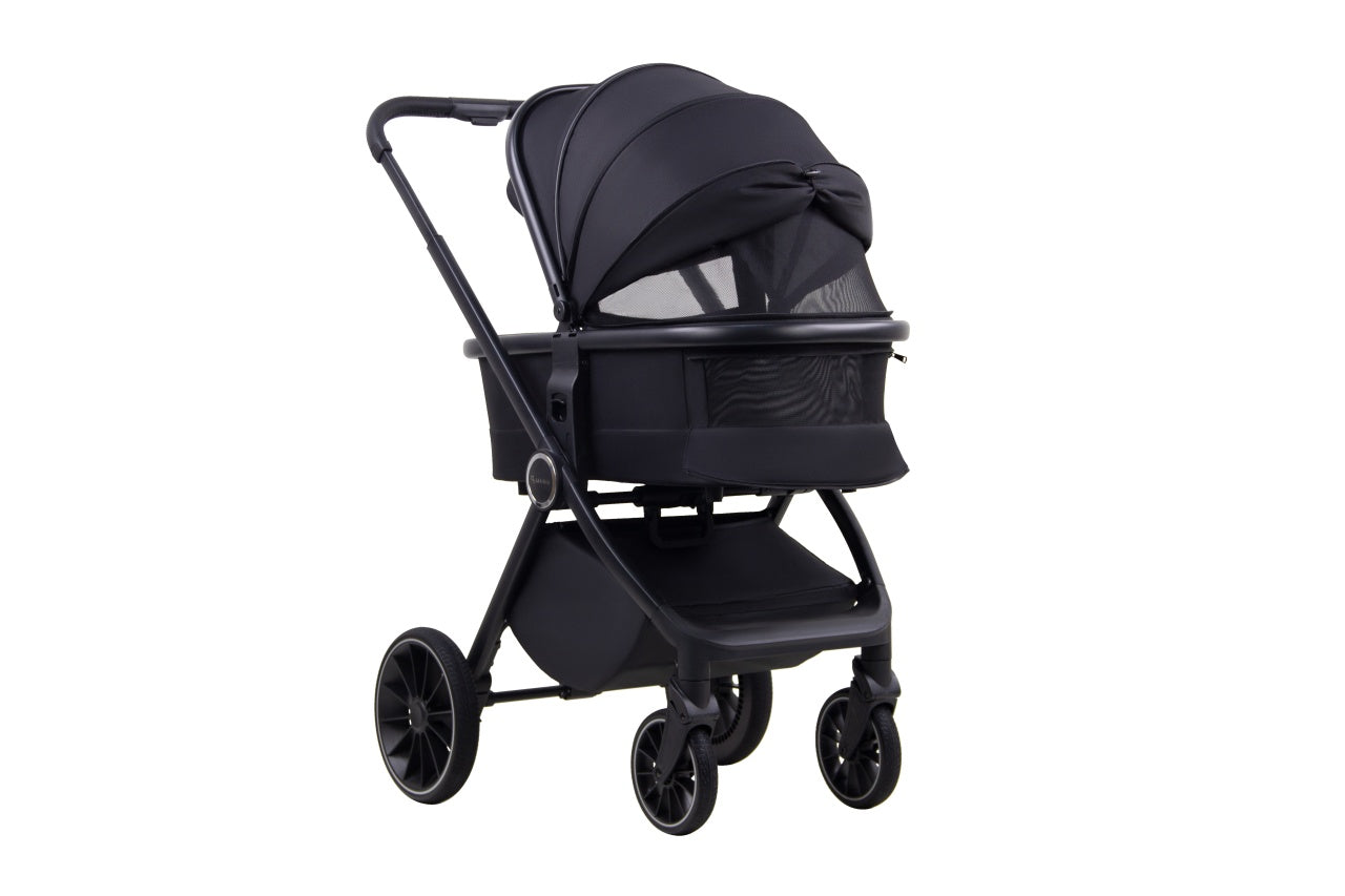 LA MAMA ALVI kolica za bebe 3u1 - black