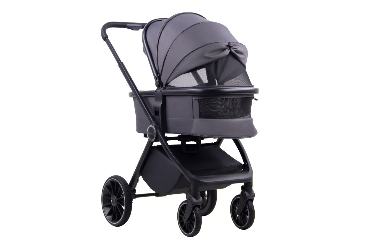 LA MAMA ALVI kolica za bebe 3u1 - gray