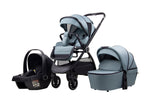 LA MAMA TRIO kolica za bebe 3u1 - green
