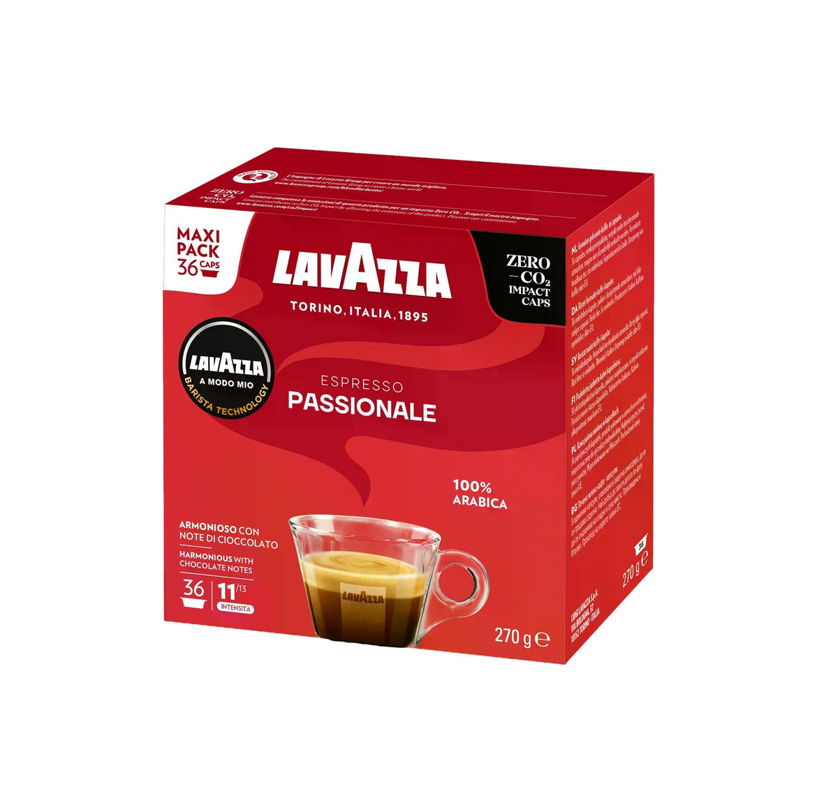 Lavazza, A Modo Mio kapsule za kafu Passionale, 36 kapsula