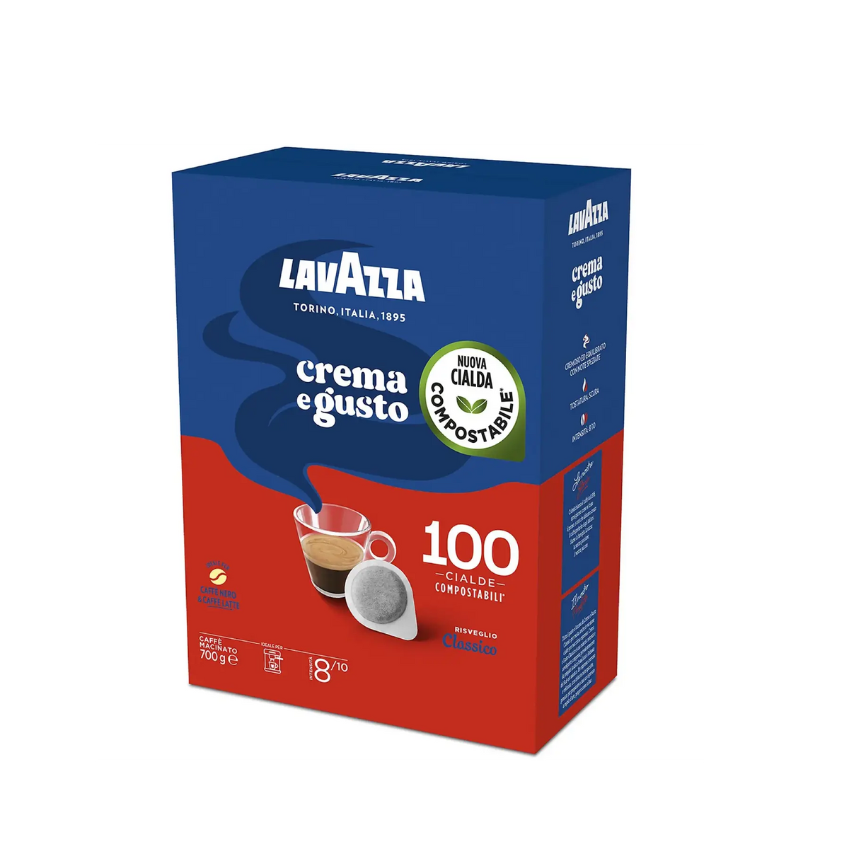 Lavazza, Cialde Crema e gusto Classico, 100 kapsula