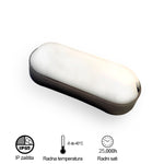 LED Svetiljka Bl1 Elipsa 18W 4000K IP65 Crna
