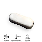LED Svetiljka Bl1 Elipsa 12W 4000K IP65 Crna