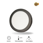 LED Panel N/Z Knc5-18W 6500K Crni