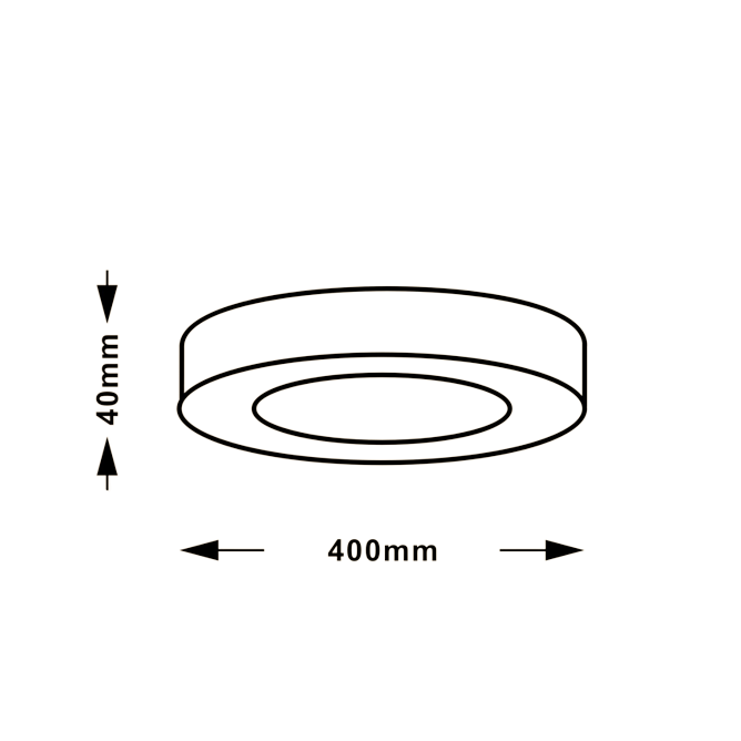 LED Panel N/Z Knc5-36W 6500K