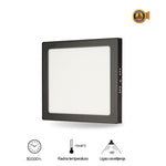 LED Panel N/Z Kns5-18W 4000K Crni