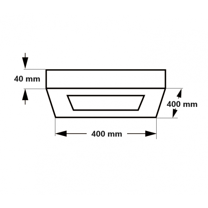 LED Panel N/Z Kns5-36W 4000K