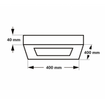 LED Panel N/Z Kns5-36W 6500K