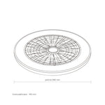 LED Plafonjera Yl-Fan-G010 48W CCT