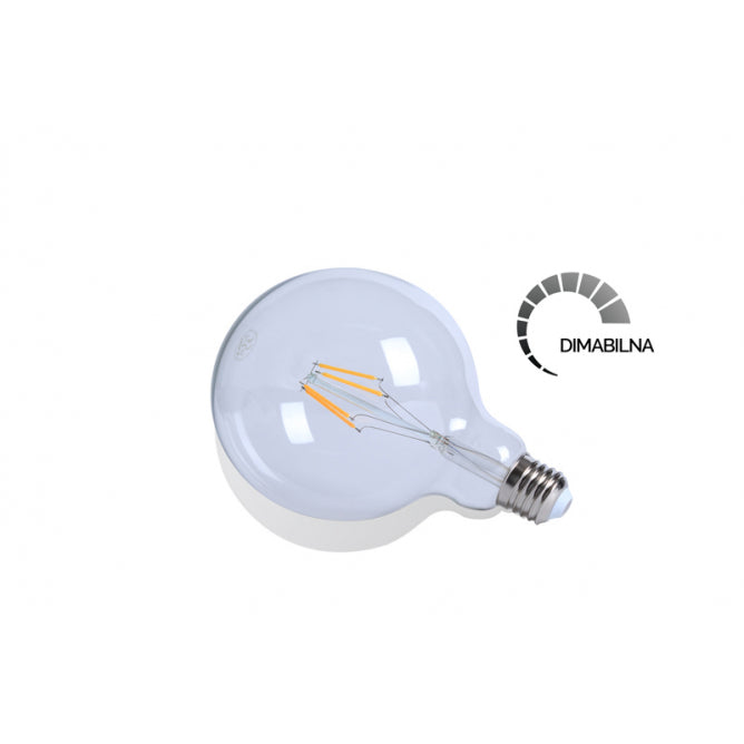 LED Sijalica Filament Dim G95 4W E27 2700K