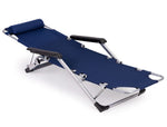 LEŽALJKA ZA PLAŽU 2U1 DARK BLUE