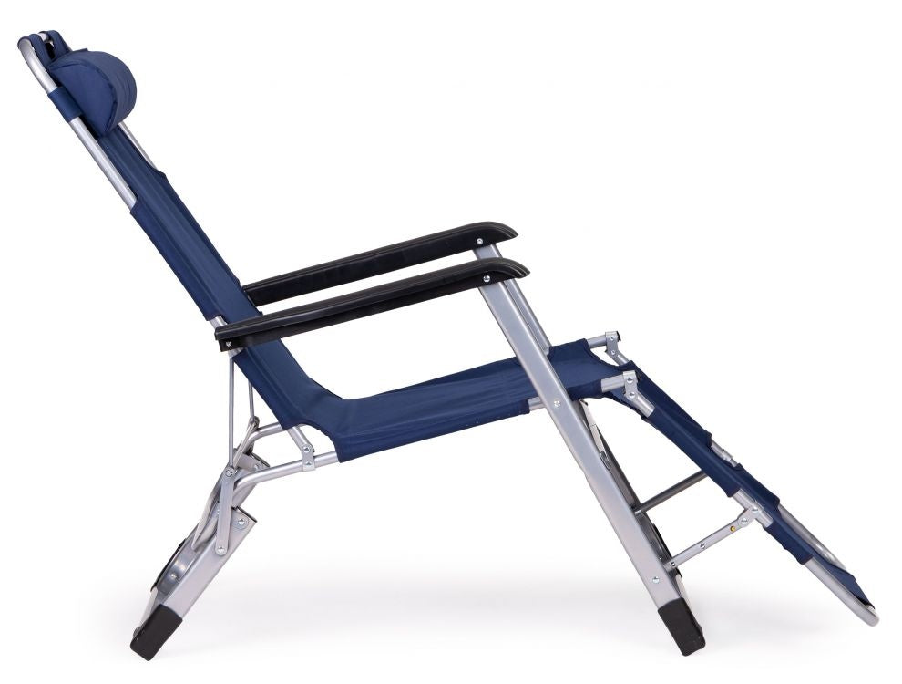 LEŽALJKA ZA PLAŽU 2U1 DARK BLUE