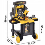 MAJSTORSKA RADIONICA ZA DECU SA ALATIMA 3U1 SKLOPIVA ECOTOYS