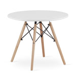 MAKSI Okrugli sto 60 cm - beli