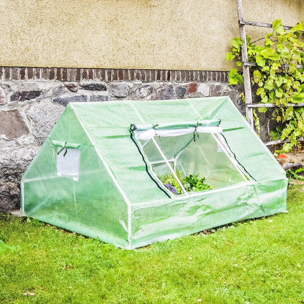Mali baštenski plastenik – zeleni, 180 × 140 × V94 cm 5514