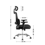 Mark Adler Manager 3.2 kancelarijska stolica – ergonomska, crna