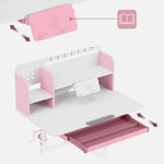 Mark Adler Study 5.0 Pink, ergonomski dečiji radni sto