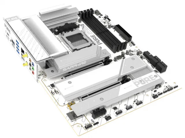SAPPHIRE AMD X870E AM5 PURE Ryzen R9/R7  4x DDR5 8400MHz  PC