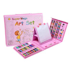 MAGIC ART SET 208 DELOVA – Kreativni kofer za crtanje i slikanje sa štafelajem