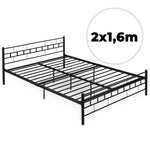 Metalni krevet 160×200 cm sa podlogom (okvirom)