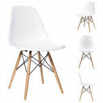 MILANO SET 4 STOLICE WHITE
