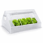 Mini baštenski plastenik beli 180 × 140 × 94 cm