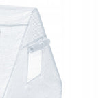 Mini baštenski plastenik beli 180 × 140 × 94 cm