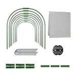 Mini baštenski plastenik, dimenzija folije 1,8 × 6 m 5900